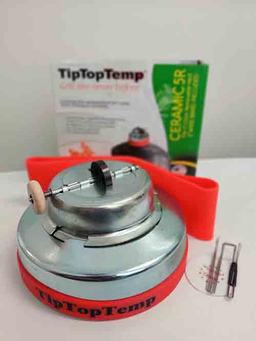 Tip Top Temp C5R 130mm Vent Controller - BGE & Kamado Incl 2"Band